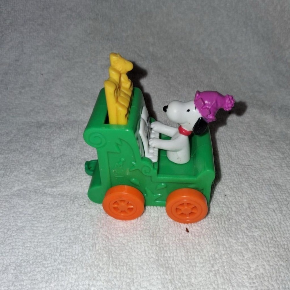 Vintage‎ 1972 McDonald's Snoopy & Woodstock Birthday Train Car Peanuts